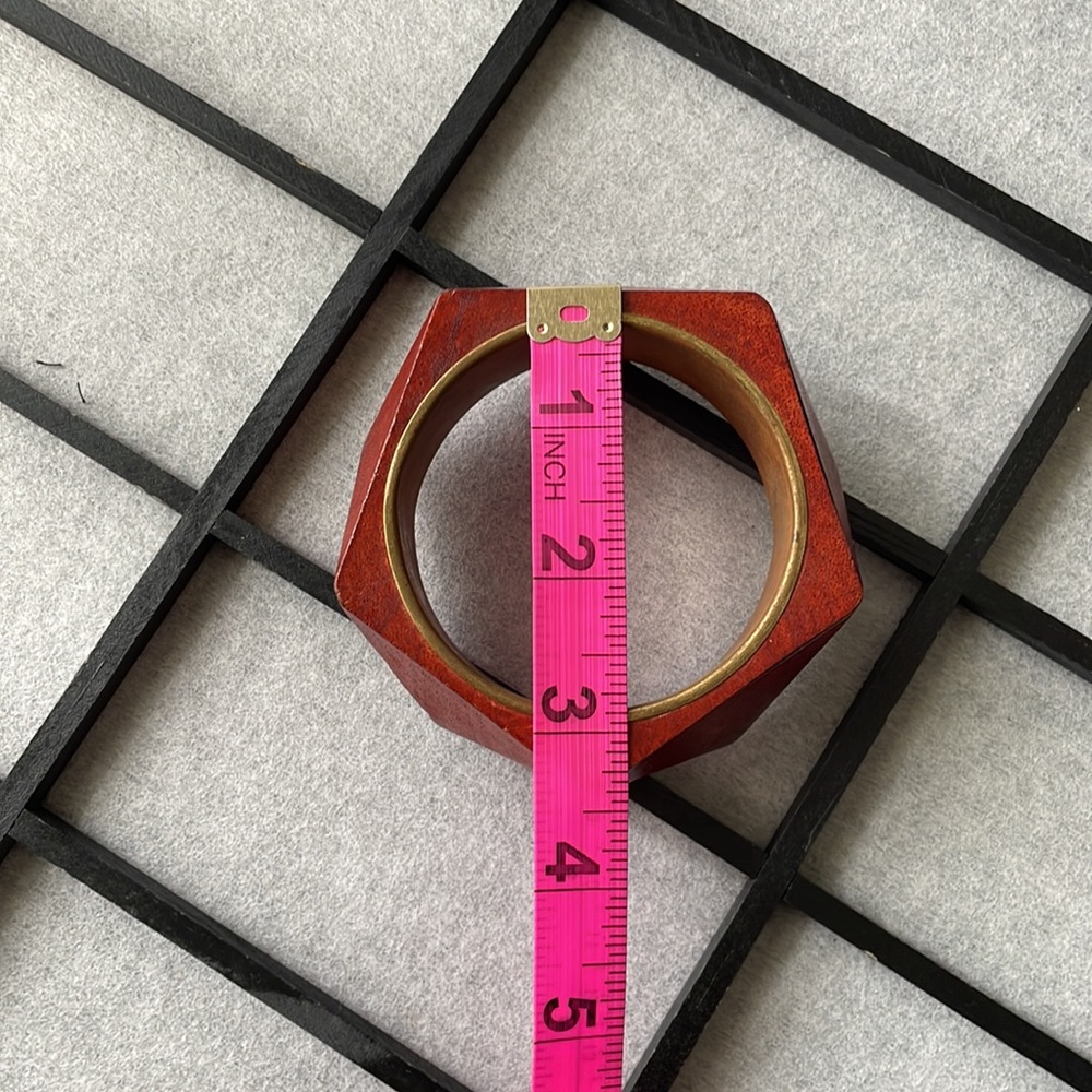 Dioscuri. Wood Bracelet - Picture 11 of 12